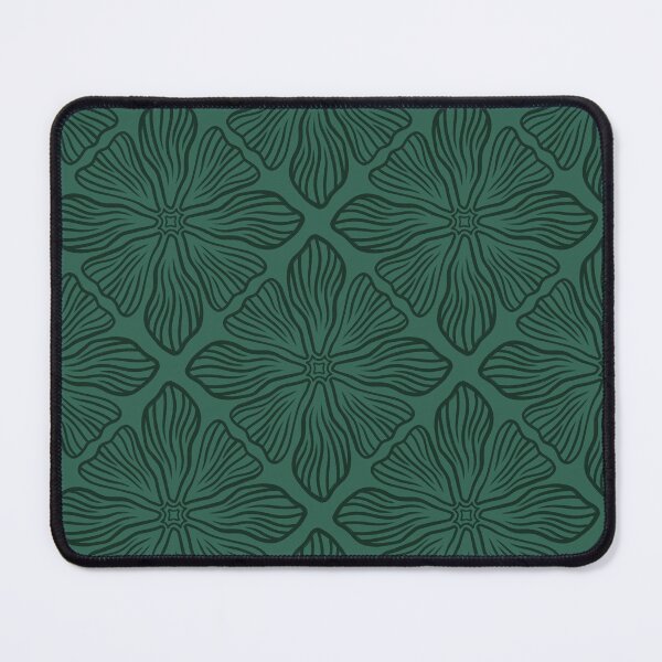 Item preview, Floral Pattern 1 Dark on Phthalo Green designed and sold by IsabellaPellino.