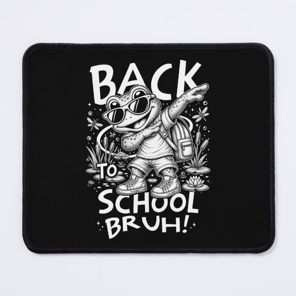 Item preview, Back to School Bruh! – Funny Dabbing Frog designed and sold by Tim Donnelly.