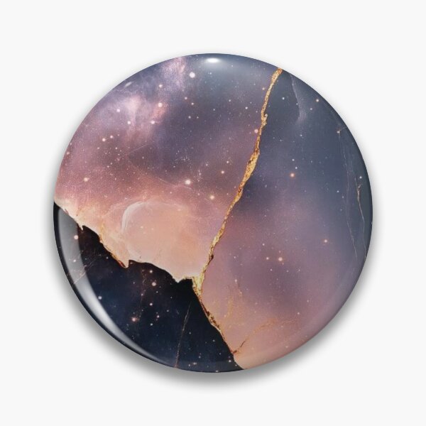 Item preview, Cosmic Galaxy Marble Gold Kintsugi Texture designed and sold by LYAN-STORE.