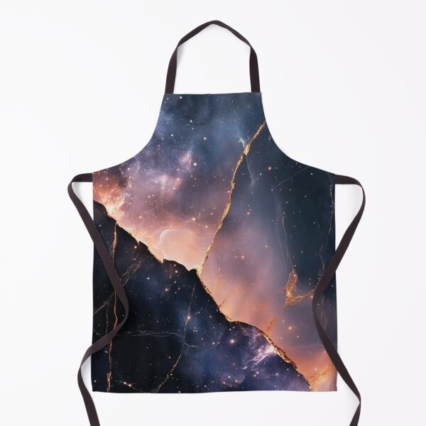 Item preview, Cosmic Galaxy Marble Gold Kintsugi Texture designed and sold by LYAN-STORE.