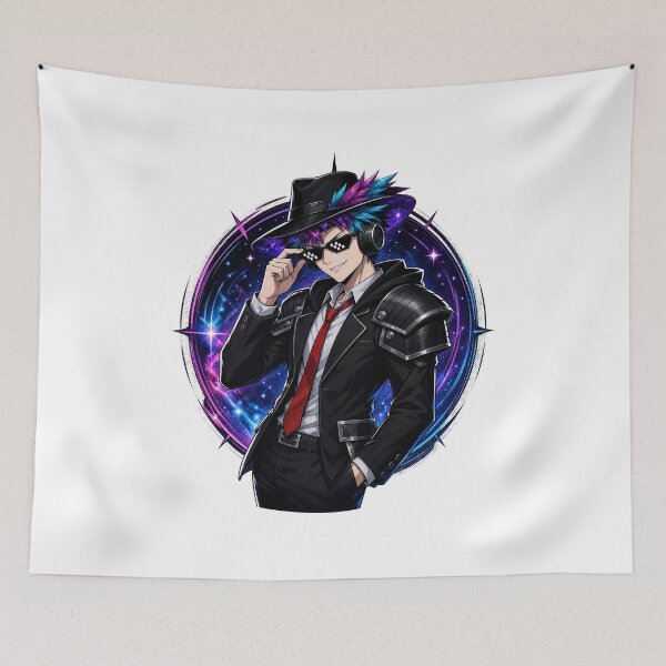 Item preview, Galaxy Hat Anime Vanguard designed and sold by NextLevelThread.