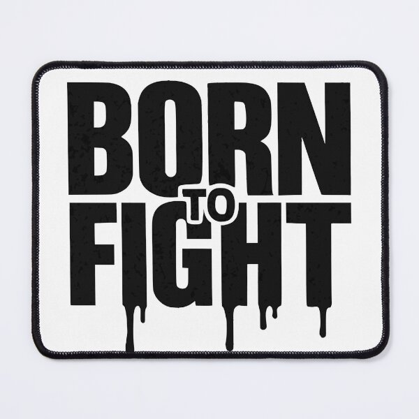 Item preview, orn To Fight — Bold Dripping Typography Streetwear Design designed and sold by RickyHN7.