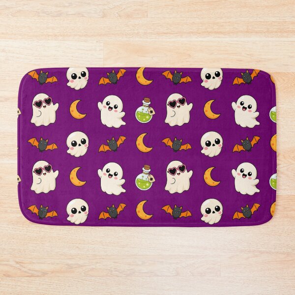 Item preview, Cute Halloween Ghost Seamless Pattern Spooky Background designed and sold by teeperfect.