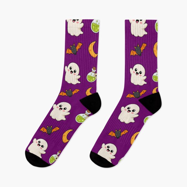 Item preview, Cute Halloween Ghost Seamless Pattern Spooky Background designed and sold by teeperfect.