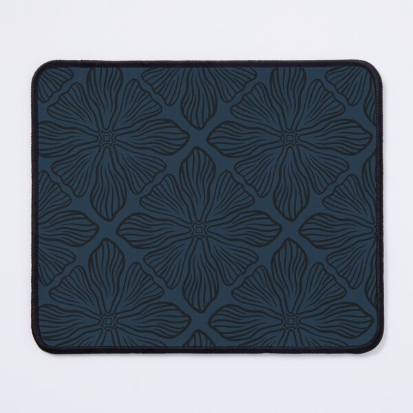 Item preview, Floral Pattern 1 Dark on Navy designed and sold by IsabellaPellino.