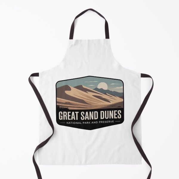 Item preview, Great Sand Dunes National Park and Preserve Vintage Travel Badge designed and sold by Teelogic.