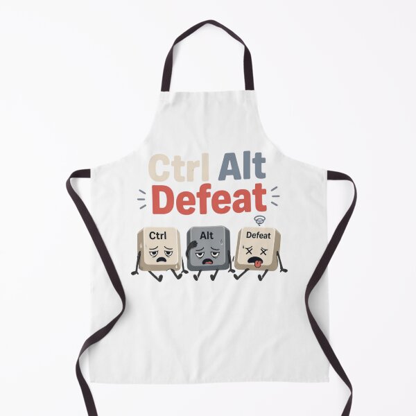 Item preview, Ctrl Alt Defeat Funny Computer Keyboard Tech Humour designed and sold by Cerys-GS.