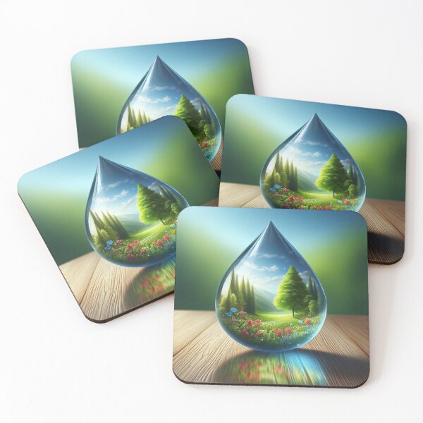 Item preview, Beautiful Forest in a drop of water designed and sold by JALNERVION SHOP.