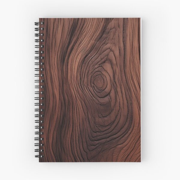 Item preview, Dark Wood Grain Tree Rings Organic Texture designed and sold by LYAN-STORE.