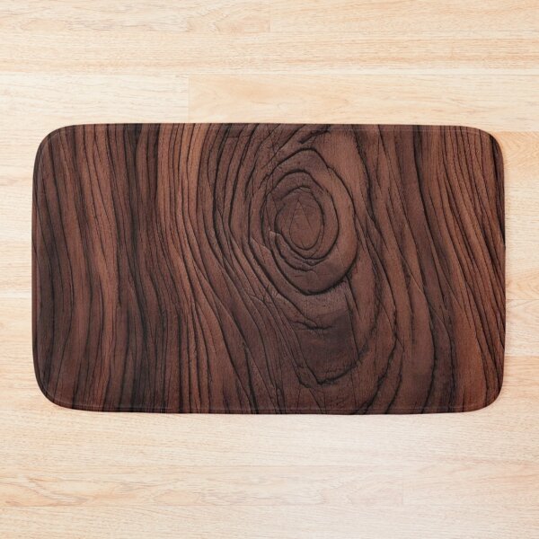 Item preview, Dark Wood Grain Tree Rings Organic Texture designed and sold by LYAN-STORE.