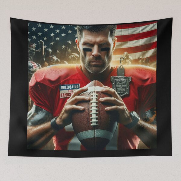 Item preview, American football player designed and sold by JALNERVION SHOP.