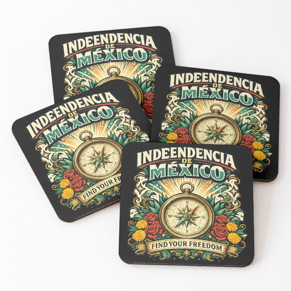 Item preview, Independencia De México Find Your Freedom Vintage Compass Mexican Pride Art designed and sold by irfanshikh.