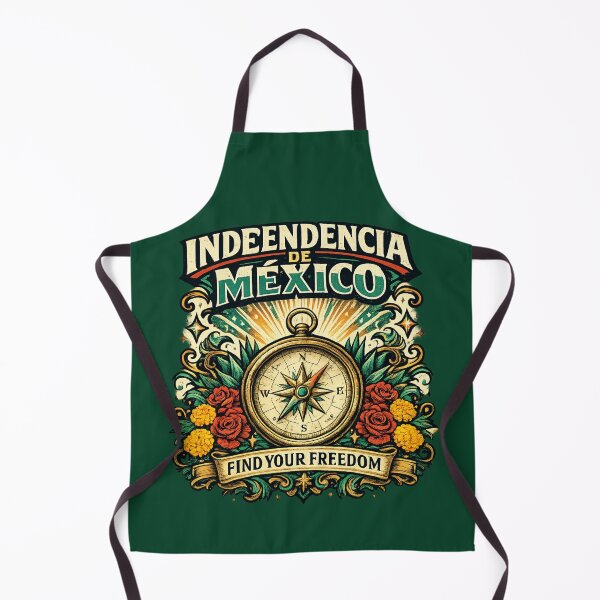 Item preview, Independencia De México Find Your Freedom Vintage Compass Mexican Pride Art designed and sold by irfanshikh.