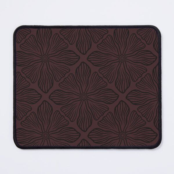Item preview, Floral Pattern 1 Dark on Maroon designed and sold by IsabellaPellino.