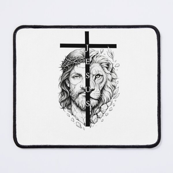 Item preview, Jesus Face of Power designed and sold by DigitalArtTK.