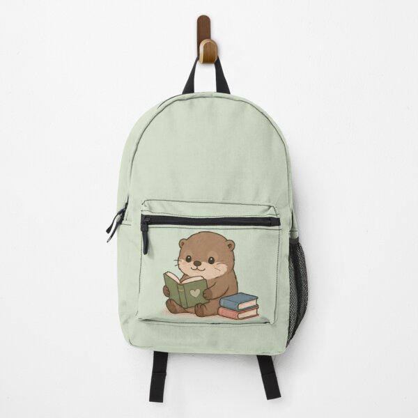 Item preview, Cute Bookworm Otter designed and sold by MellowMunchkins.