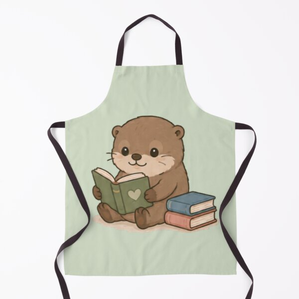 Artikelvorschau, Niedlicher Bücherwurm-Otter entworfen und verkauft von MellowMunchkins.