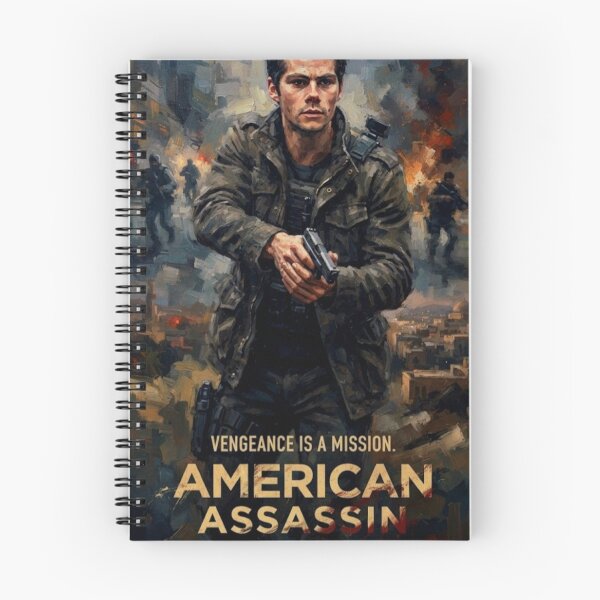 Item preview, American Assassin Action Thriller Fine Art Tribute designed and sold by Art's Diner.