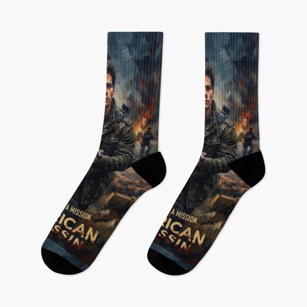 Item preview, American Assassin Action Thriller Fine Art Tribute designed and sold by Art's Diner.