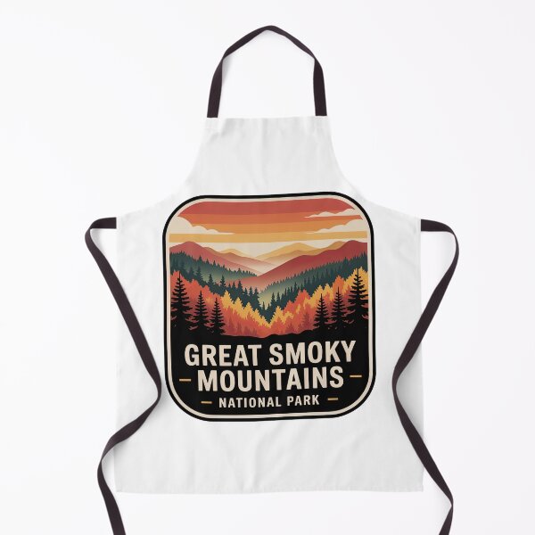 Item preview, Great Smoky Mountains National Park Vintage Travel Badge designed and sold by Teelogic.