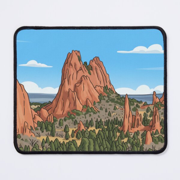 Item preview, Colorado Scenic Vintage Style Travel Advert designed and sold by Dimensionality.