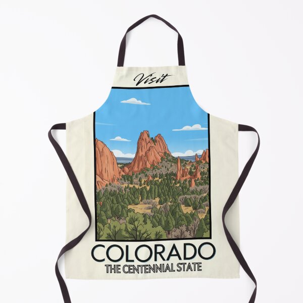 Item preview, Colorado Scenic Vintage Style Travel Advert designed and sold by Dimensionality.
