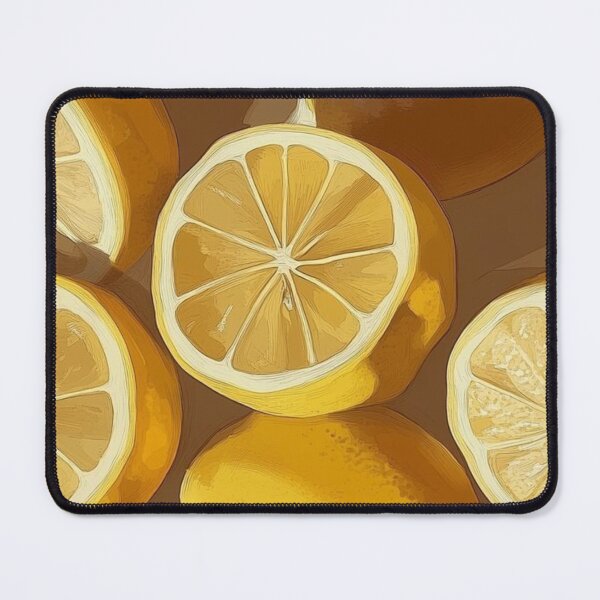Item preview, Fresh Vintage Lemon Slices Warm Aesthetic Pattern designed and sold by LYAN-STORE.