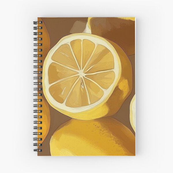 Item preview, Fresh Vintage Lemon Slices Warm Aesthetic Pattern designed and sold by LYAN-STORE.