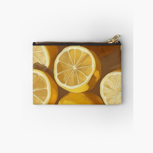Item preview, Fresh Vintage Lemon Slices Warm Aesthetic Pattern designed and sold by LYAN-STORE.