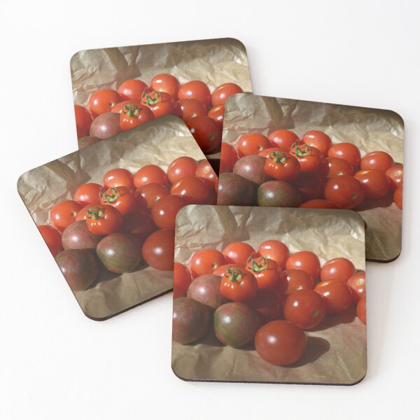 Item preview, Cherry Tomatoes on Brown Paper designed and sold by Michaela Perryman.