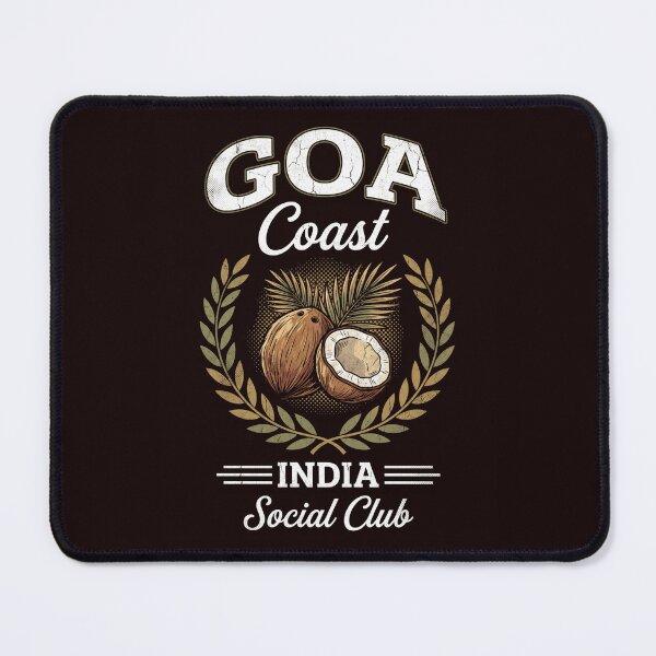 Item preview, Goa Coast India Social Club designed and sold by WearTheVibe Store.