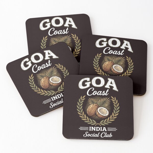 Item preview, Goa Coast India Social Club designed and sold by WearTheVibe Store.