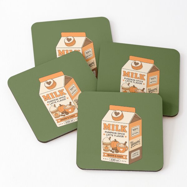 Item preview, Kawaii Pumpkin Spice Latte Milk Carton | Cute Autumn Coffee T-Shirt designed and sold by Aimetoi.