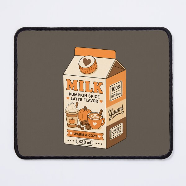 Item preview, Kawaii Pumpkin Spice Latte Milk Carton | Cute Autumn Coffee T-Shirt designed and sold by Aimetoi.