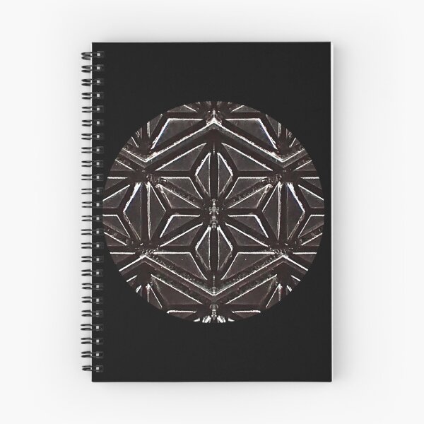 Item preview, Metal Studies — Sacred Geometry Circle (Engraved Asanoha) designed and sold by HIKARIMi.