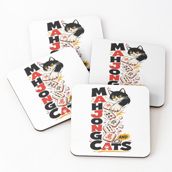 Item preview, Mahjong Social Club Retro Tile Game Design designed and sold by JansenGS.