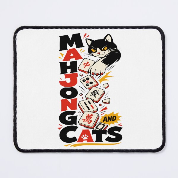 Item preview, Mahjong Social Club Retro Tile Game Design designed and sold by JansenGS.