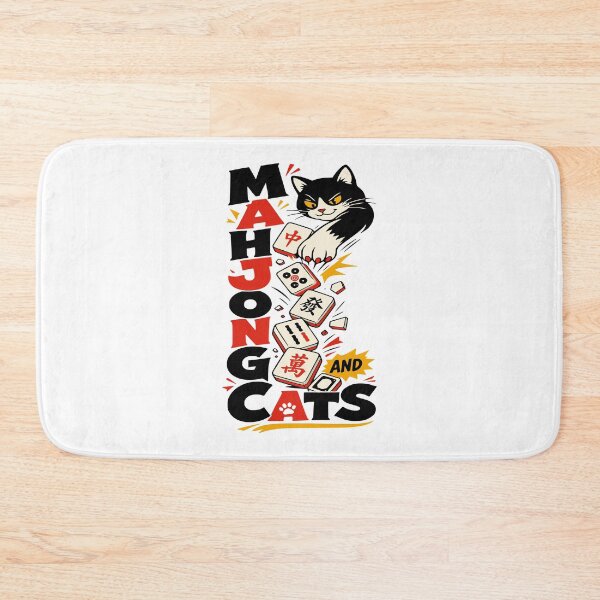 Item preview, Mahjong Social Club Retro Tile Game Design designed and sold by JansenGS.