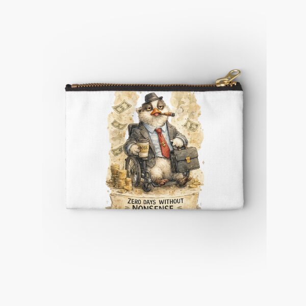 Item preview, Corporate Goose Zero Days Without Nonsense Funny Office Humor designed and sold by DreamyBrushArt.