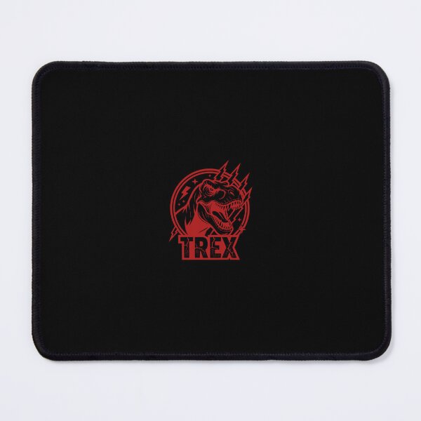 Item preview, TREX Fierce Dinosaur Thunderstorm Team Logo Monochrome Art designed and sold by Velouria Universe.
