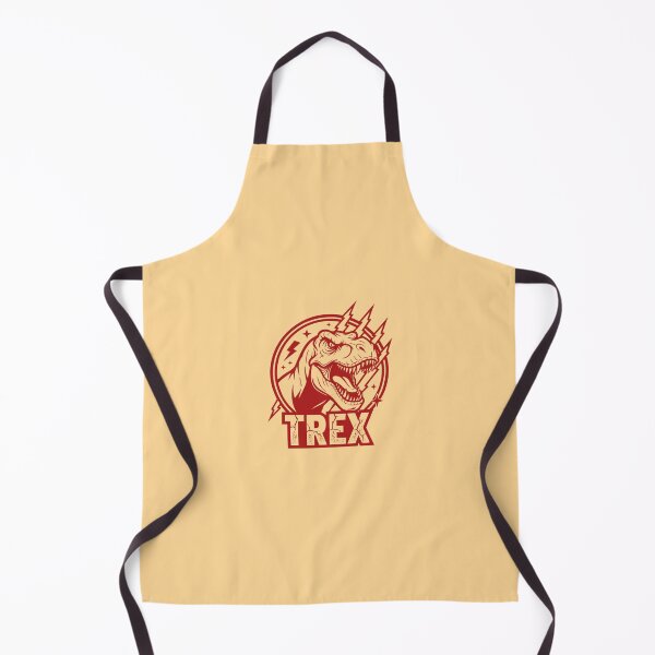 Item preview, TREX Fierce Dinosaur Thunderstorm Team Logo Monochrome Art designed and sold by Velouria Universe.