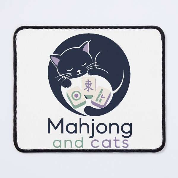 Item preview, Mahjong Social Club Retro Tile Game Design designed and sold by JansenGS.