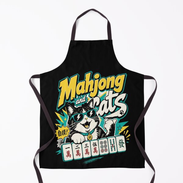Item preview, Mahjong Social Club Retro Tile Game Design designed and sold by JansenGS.