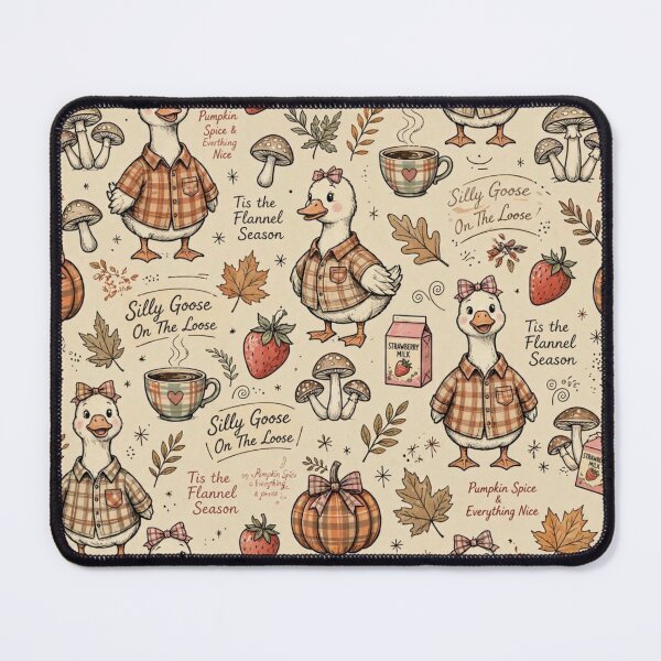 Item preview, Flannel Season Silly Goose Season Funny Fall Pumpkin Spice Goose Throw Blanket Pattern designed and sold by Yellowriversss.