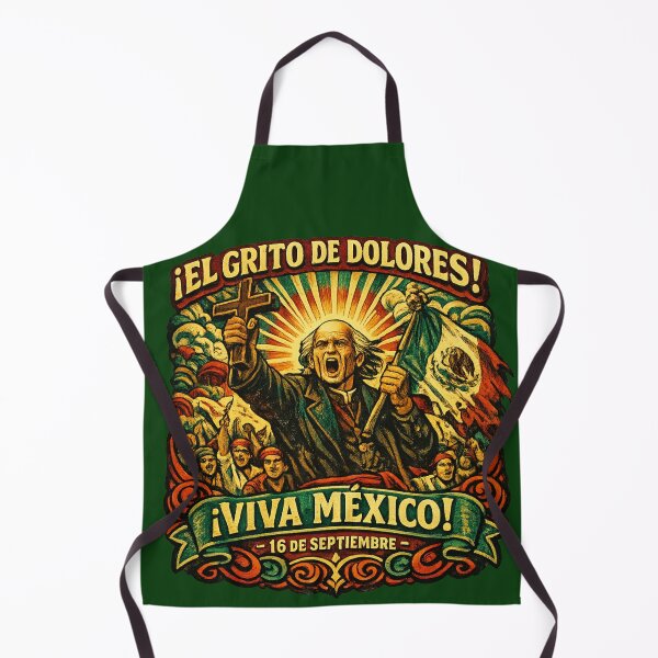 Item preview, El Grito De Dolores Viva Mexico Mexican Independence Day Vintage Patriotic Design designed and sold by irfanshikh.