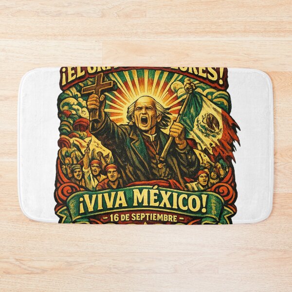 Item preview, El Grito De Dolores Viva Mexico Mexican Independence Day Vintage Patriotic Design designed and sold by irfanshikh.