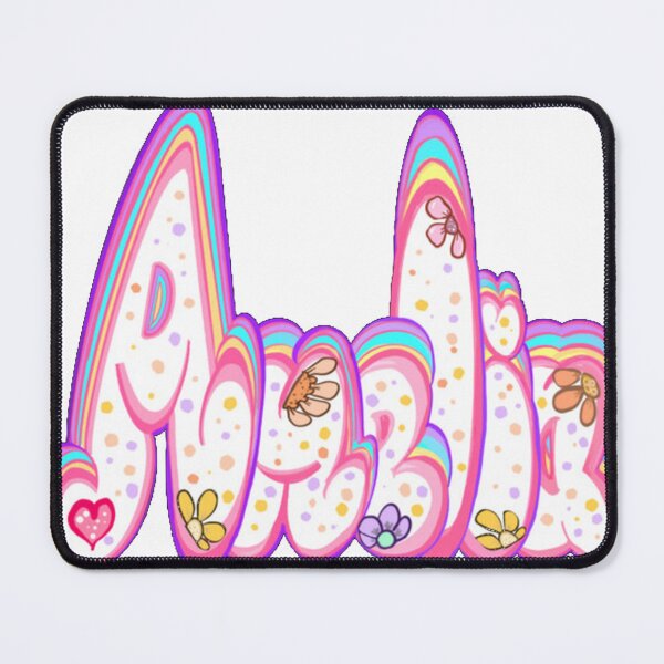 Item preview, Amelia Name In Kawaii Pastel Floral Bubble Text An designed and sold by Nico Davidson.