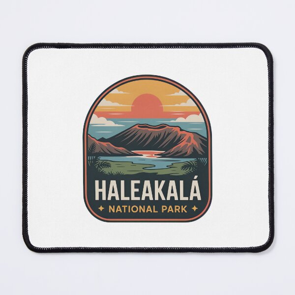 Item preview, Haleakalā National Park Vintage Travel Badge designed and sold by Teelogic.