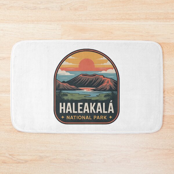 Item preview, Haleakalā National Park Vintage Travel Badge designed and sold by Teelogic.
