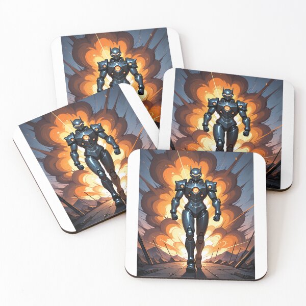 Item preview, Science-Fiction - Cybernetic Warrior, Impressive Futuristic Illustration designed and sold by AnimeShin.